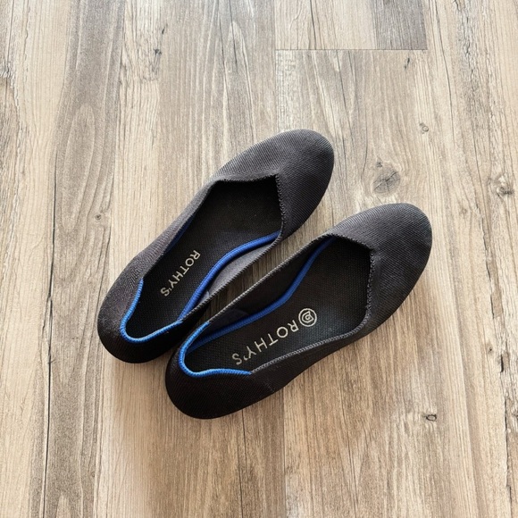 Rothy's Shoes - Rothy’s Round Toe Ballet Flat Shoes Women’s Black Size 8.5